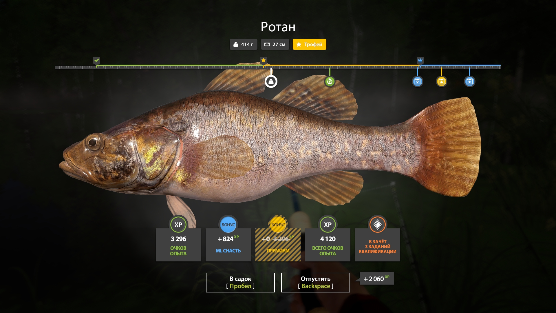 Trophy Old Burg Lake